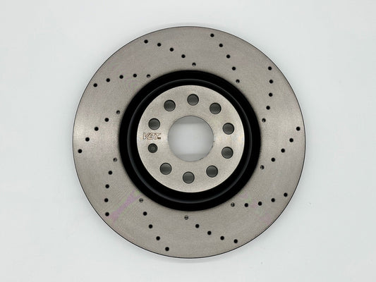 VBT Cross Drilled 310x22mm Rear Brake Discs (5440744126D)