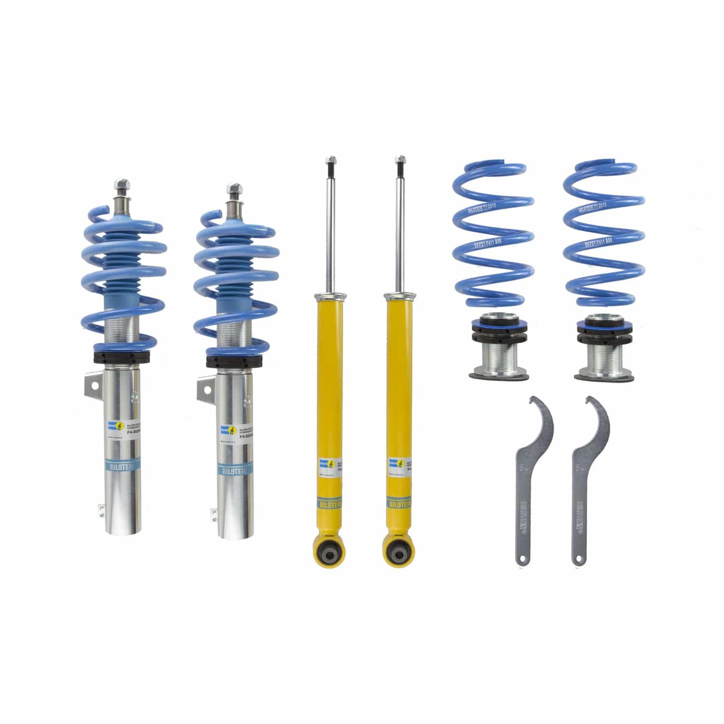 Bilstein B14 PSS Coilover Kit – VW Golf Mk7 ‘R’/GTI (5G) & S3/A3 8V Multi-link Axle 55mm Strut Diameter