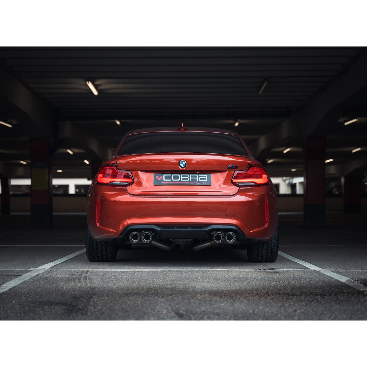 BMW M2 Competition Venom Race Rear Axle Back (Back Box Delete) Performance Exhaust
