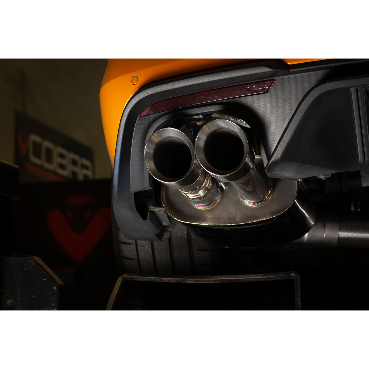 Ford Mustang 5.0 V8 GT (2018>) Facelift 3" Valved Cat Back Performance Exhaust