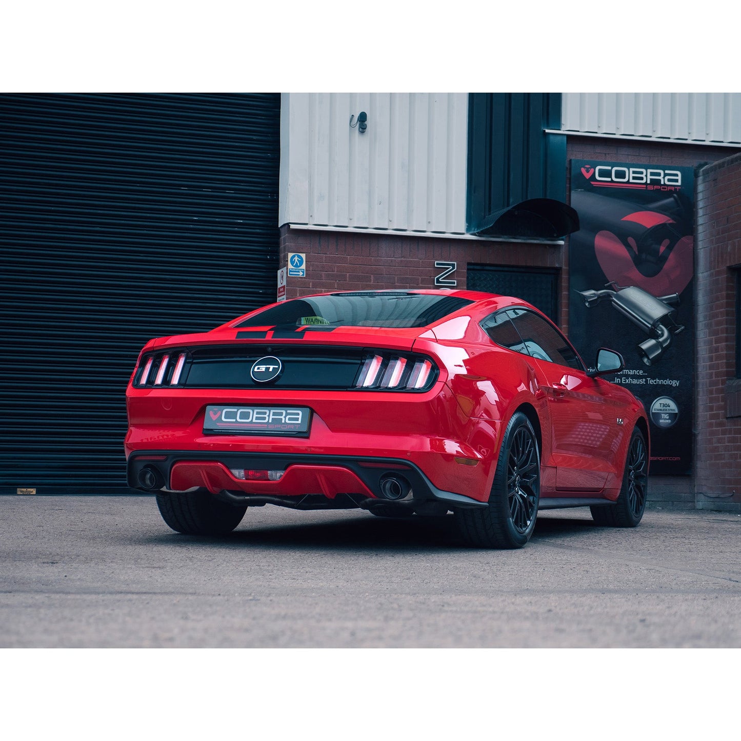 Ford Mustang 5.0 V8 GT Fastback (2015-18) 2.5" Venom Box Delete Race Cat Back Performance Exhaust