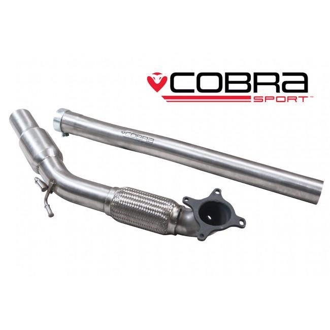 Audi TT (Mk2) 2.0 TFSI (Quattro) 2012-14 Front Downpipe Sports Cat / De-Cat Performance Exhaust