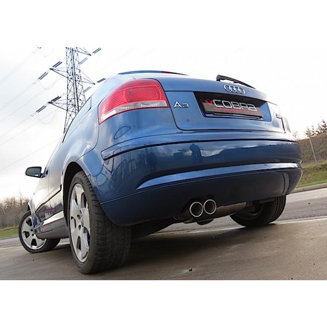 Audi A3 (8P) 3.2 V6 Quattro Cat Back Performance Exhaust
