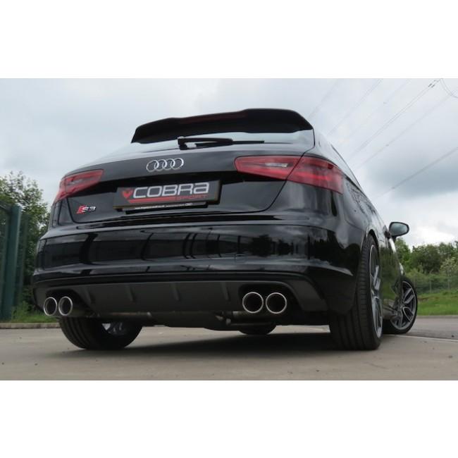 Audi S3 (8V) 3 Door (Non-Valved) (13-17) Turbo Back Performance Exhaust
