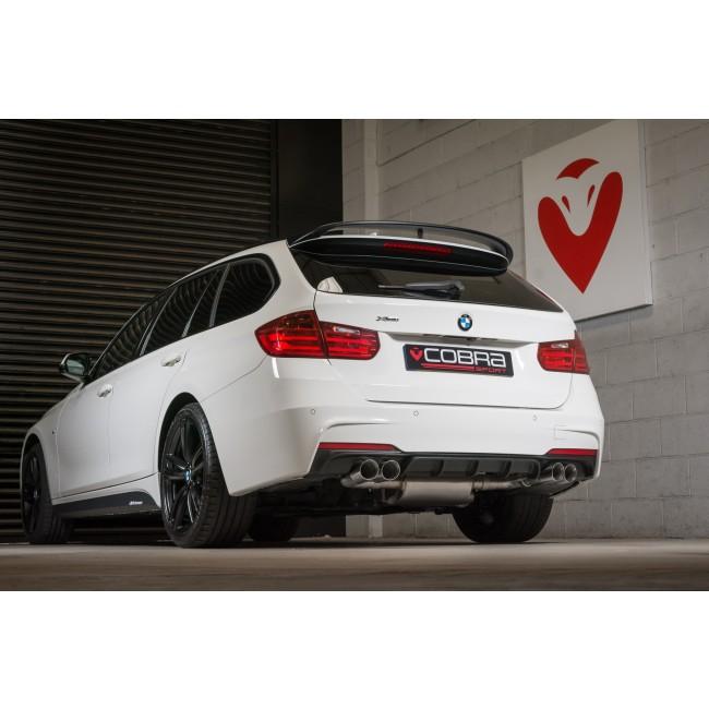 BMW 320D (F30 LCI/F31 LCI) (2015-19) Quad Exit M3 Style Performance Exhaust Conversion