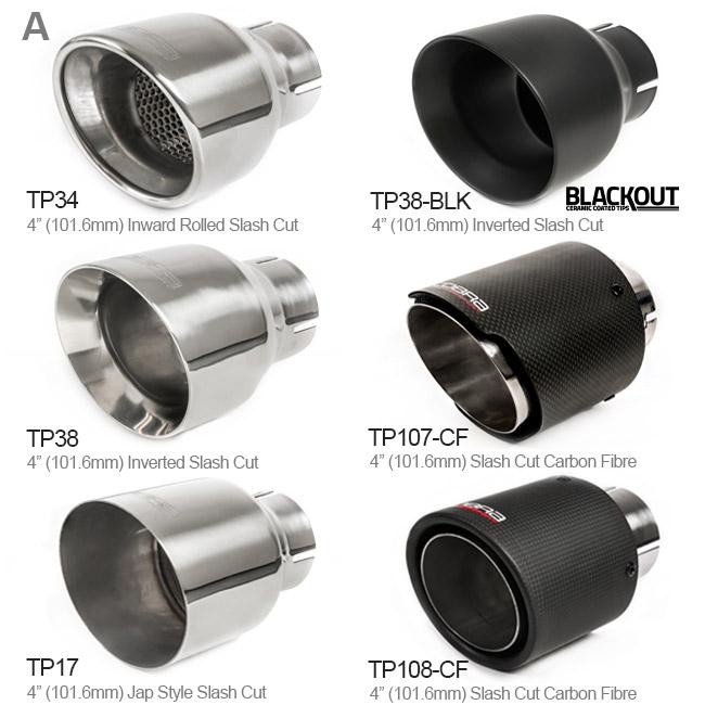 Honda Civic Type R (FK8) RHD (Pre-GPF) Turbo Back Performance Exhaust