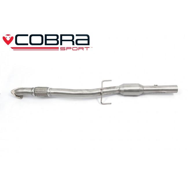 Vauxhall Corsa D 1.6 SRI (07-09) Secondary Sports Cat / De-Cat Front Pipe Performance Exhaust