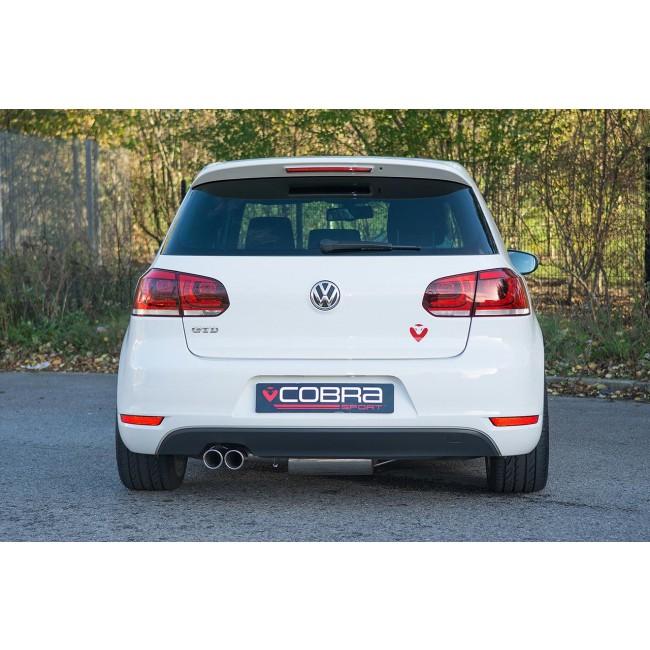 VW Golf GTD (Mk6) 2.0 TDI (5K) (09-13) Cat Back Performance Exhaust