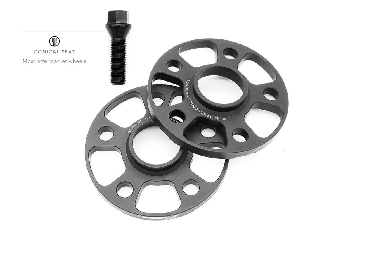 RacingLine Performance 17.5mm Wheel Spacer Set (Pair) - 5x112/ 57.1mm