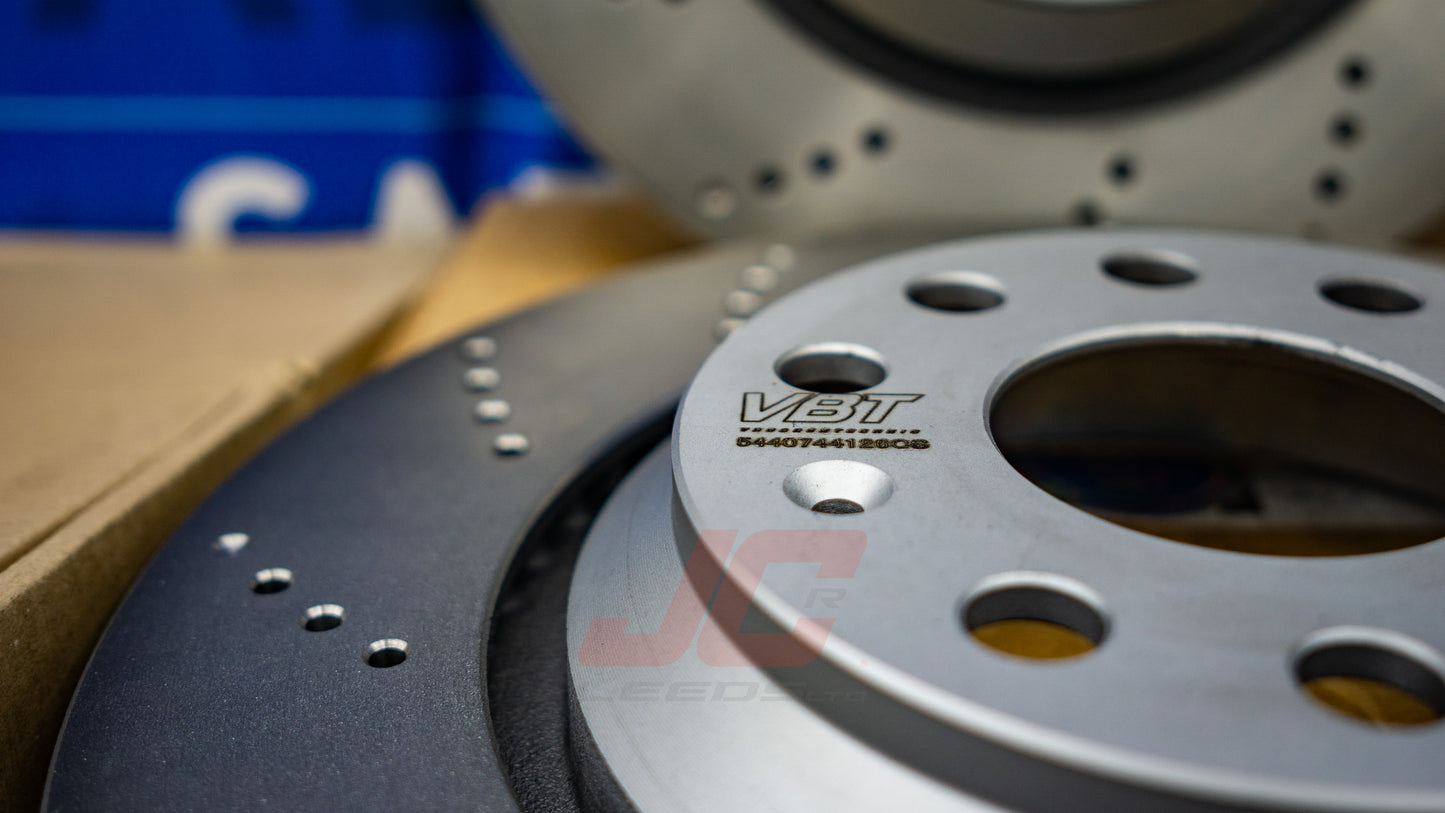 VBT Drilled Rear Disc (Pair) - 310x22mm - Clubsport S Pattern (5440744126CS)