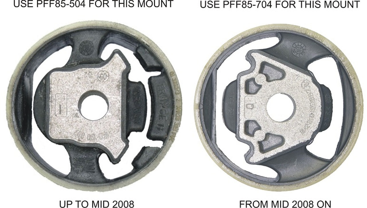 Powerflex Lower Dogbone Mount Insert Kit - PFF85-504 / PFF85-704