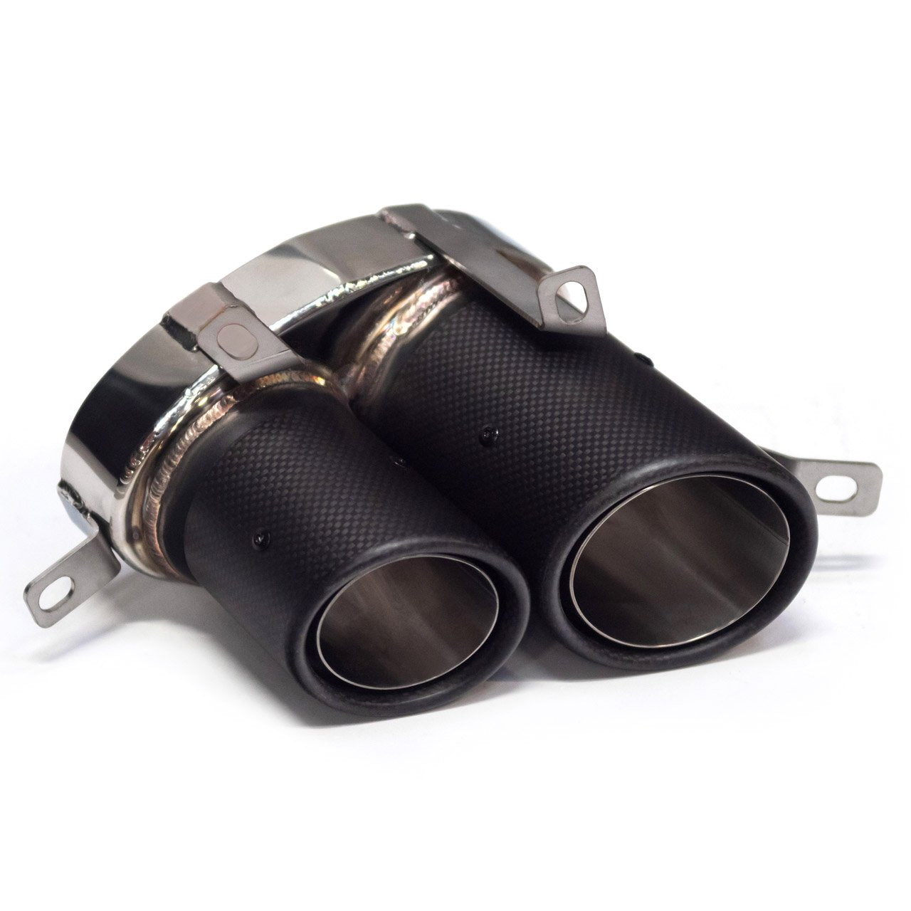 Audi R8 4.2 V8 Carbon Fibre Exhaust Tip Set - TP112 Tailpipe