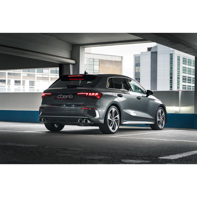 Audi S3 (8Y) 5 door Sportback Valved Turbo Back Performance Exhaust