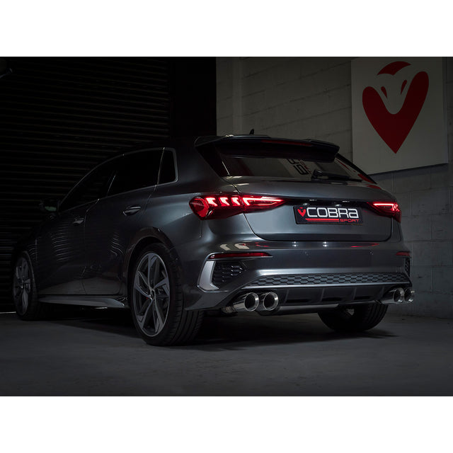 Audi S3 (8Y) 5 door Sportback Valved Turbo Back Performance Exhaust