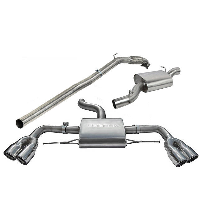 Audi TTS (Mk2) Quattro Turbo Back Performance Exhaust