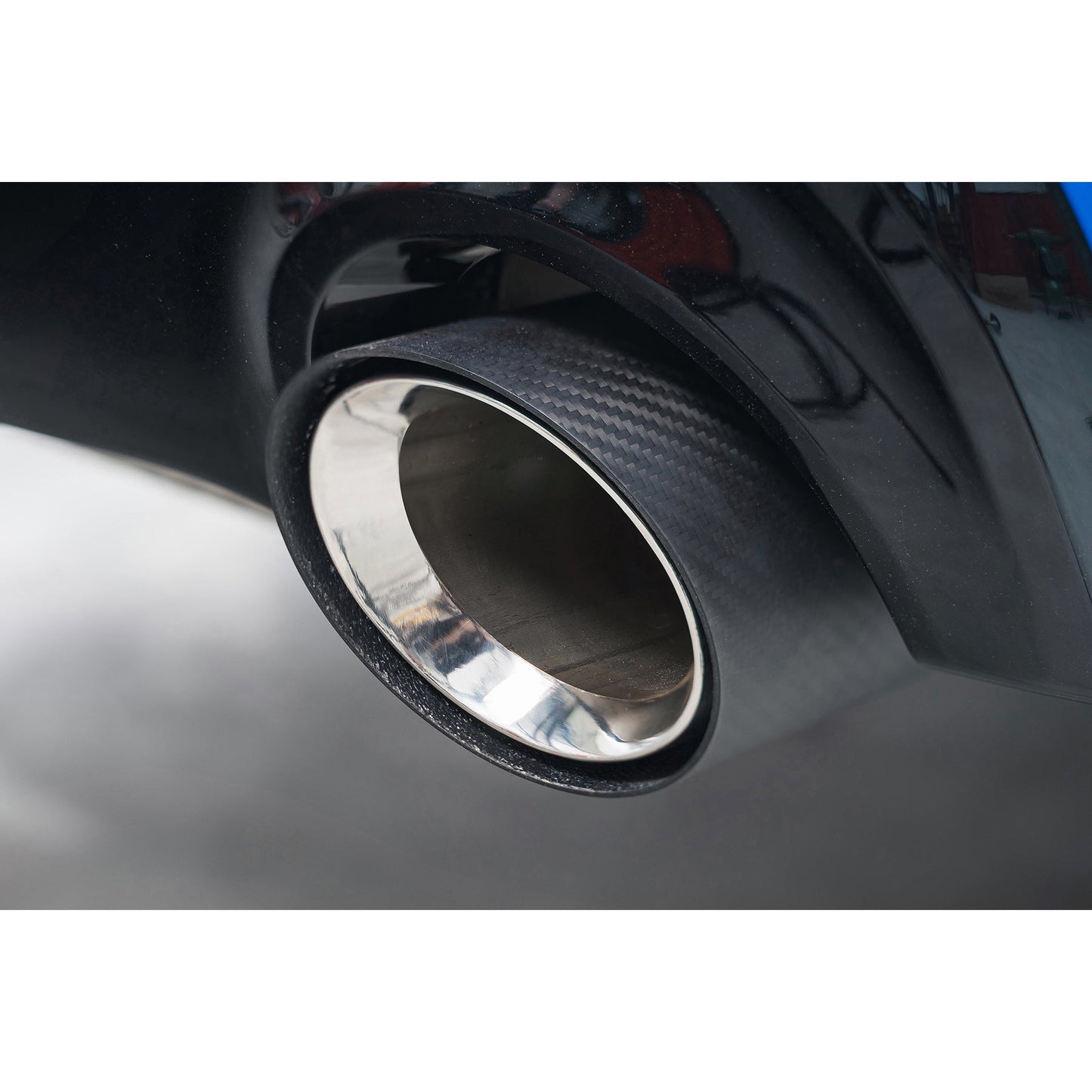 BMW X2 M35i xDrive (F39) OEM Style M Performance Tips - Carbon Fibre Larger 4" Slip-on Replacement Tailpipes