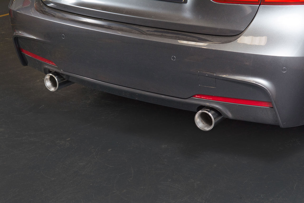 BMW 330D (F31) 340i Style Dual Exit Exhaust Conversion