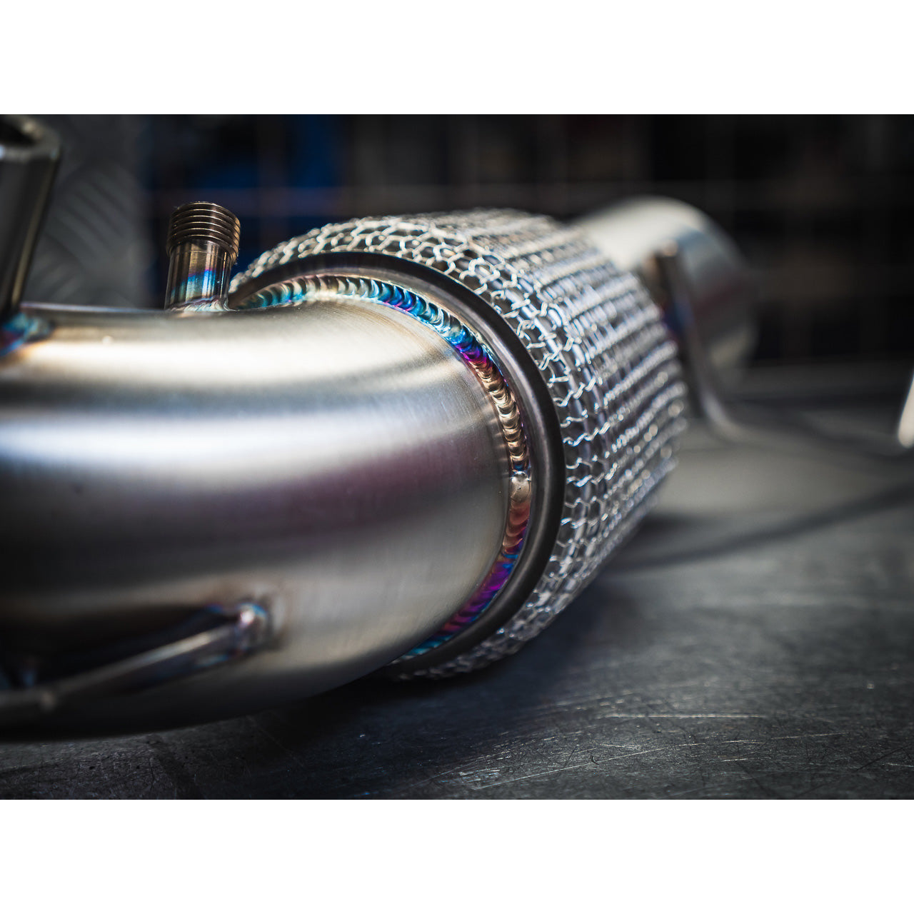 BMW M235i Gran Coupe (F44) Front Downpipe Sports Cat / De-Cat To Standard Fitment Performance Exhaust