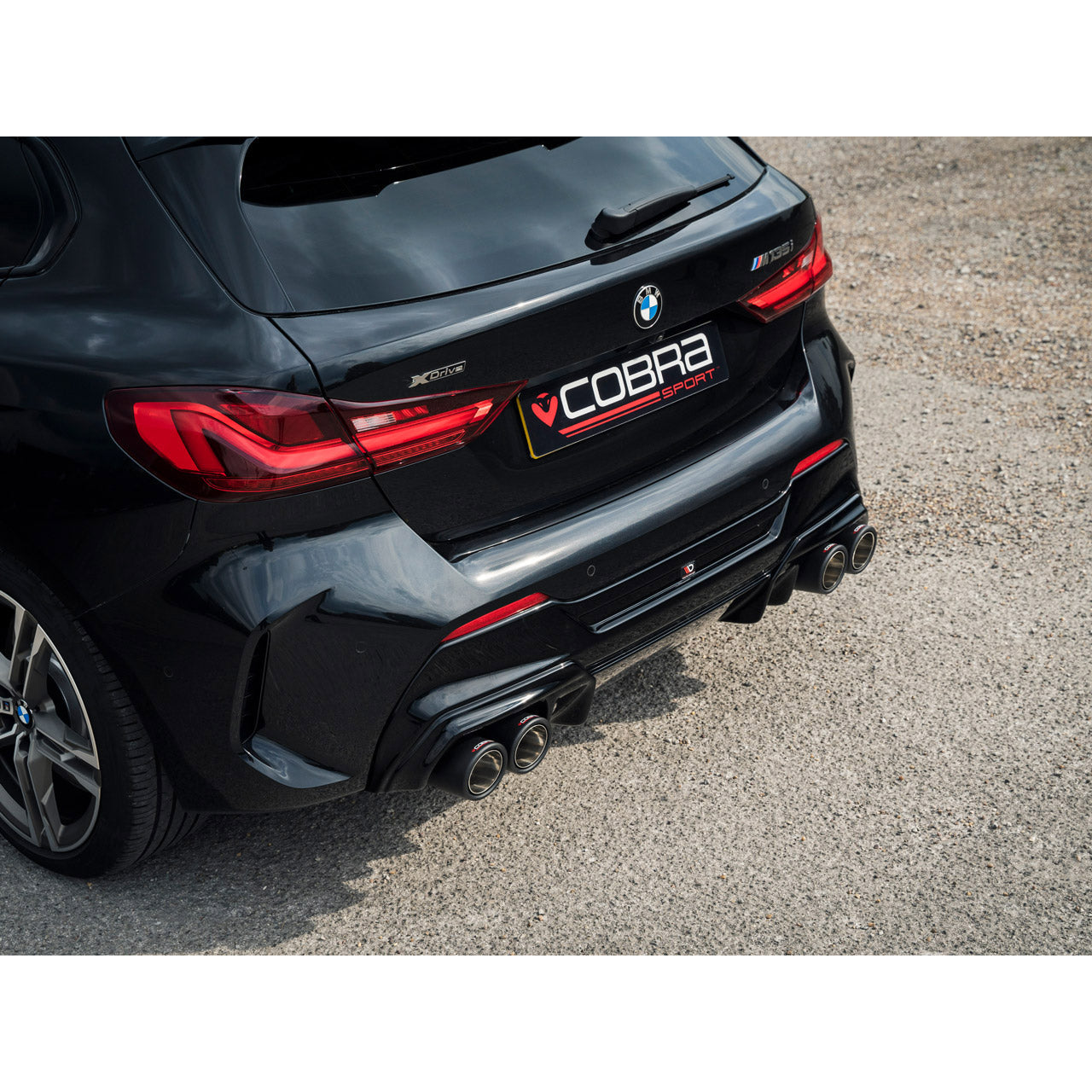 BMW M135i (F40) Quad Exit GPF/PPF Back M3 Style Performance Exhaust