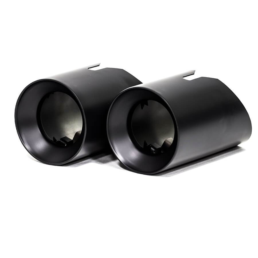 BMW 335i Exhaust Tailpipes - Larger 3.5" M Performance Tips - Replacement Slip-on OE Style