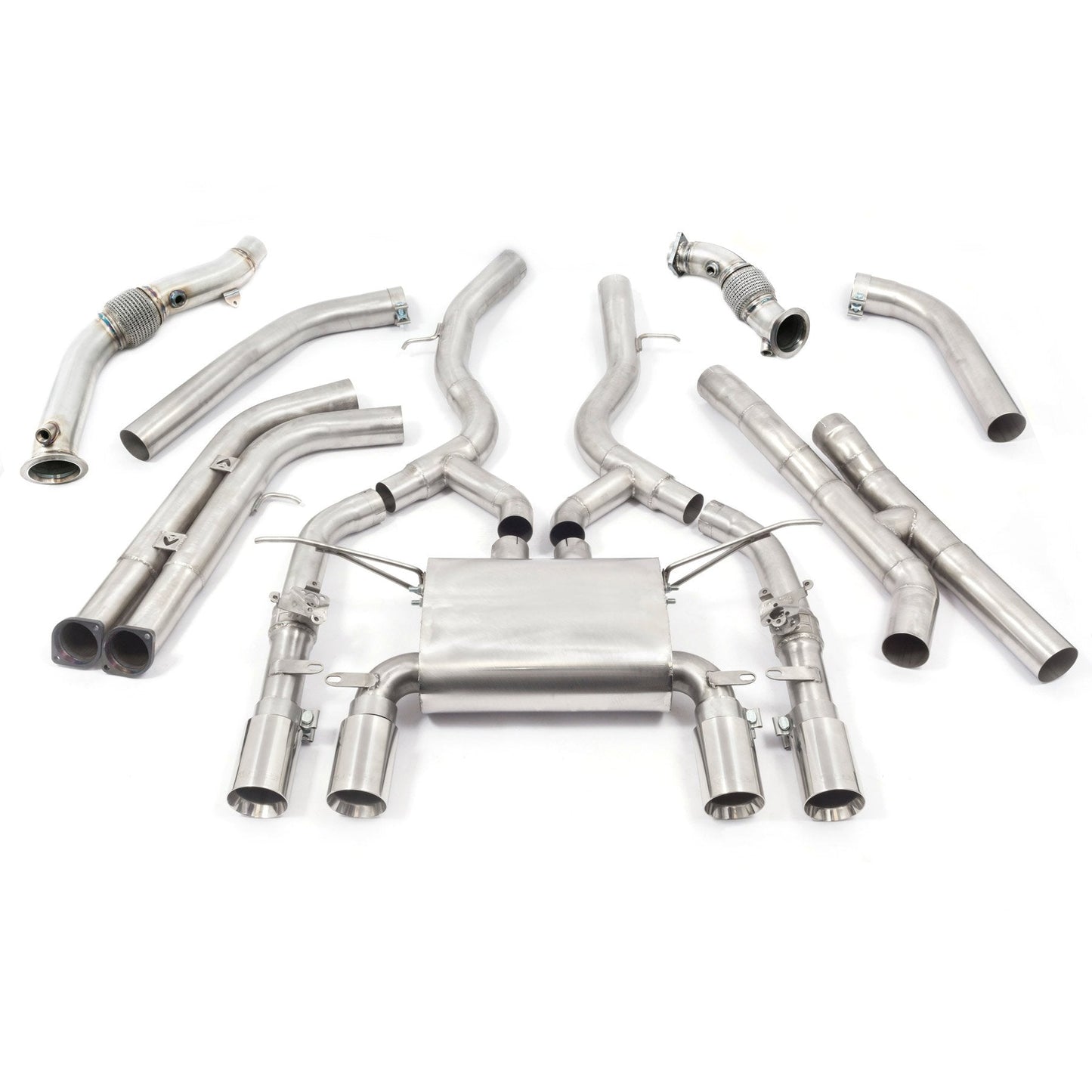 BMW M3 (F80) 3" Valved Turbo Back Performance Exhaust