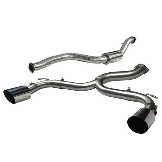 Ford Focus RS (Mk2) Venom Box Delete Race Cat Back Performance Exhaust