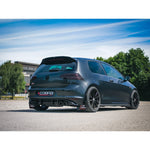 Load image into Gallery viewer, VW Golf GTI (Mk7) 2.0 TSI (5G) (12-17) Quad Exit Race Rear Axle Back (back box delete) Golf R Style Performance Exhaust

