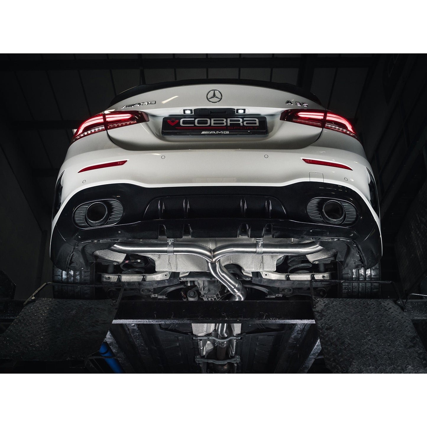 Mercedes-AMG A 35 Saloon GPF Back Rear Performance Exhaust