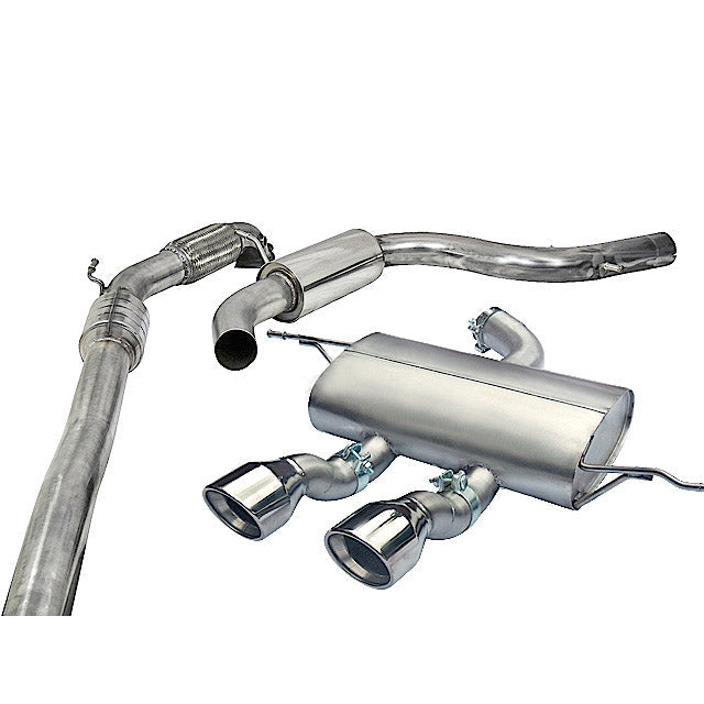 Seat Leon Cupra R Mk2 1P 2.0 T FSI (10-12) Turbo Back Performance Exhaust