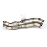 Load image into Gallery viewer, Toyota GR Supra (A90 Mk5) Front Downpipe Sports Cat/De-Cat Performance Exhaust
