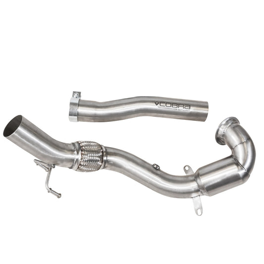 VW Polo GTI (6C) 1.8 TSI (15-17) Sports Cat / De-Cat Front Downpipe Performance Exhaust