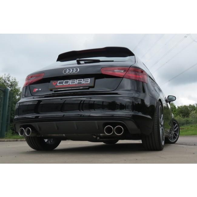 Audi S3 (8V) 3 Door (Non-Valved) (13-17) Cat Back Performance Exhaust