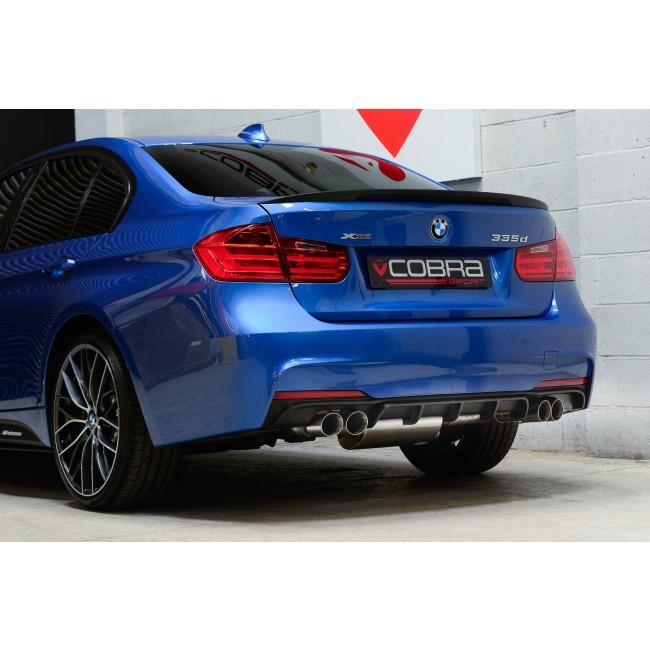 BMW 335D (F30/F31) Quad Exit M3 Style Exhaust Conversion