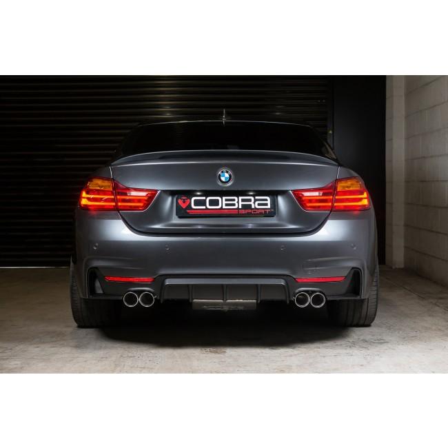 BMW 435D (F32/F33/F36) Quad Exit M4 Style Performance Exhaust Conversion