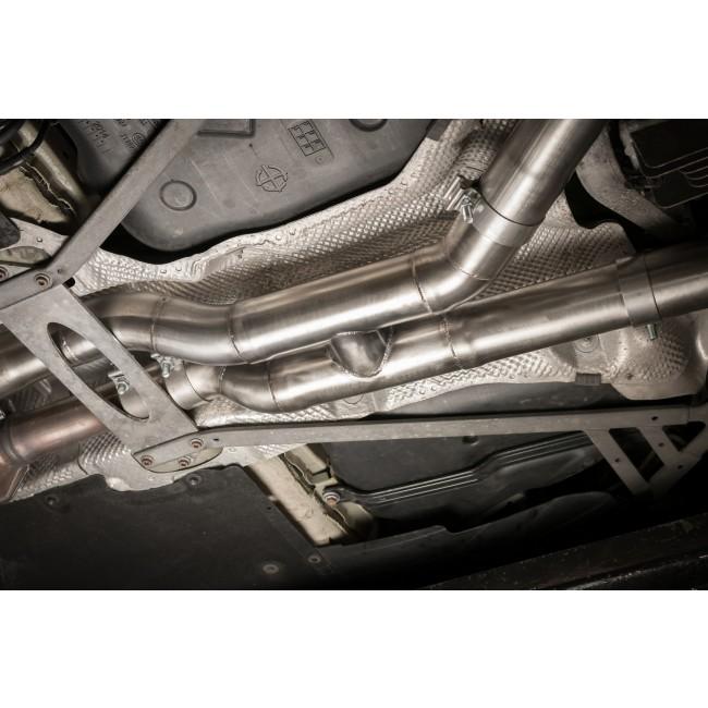 BMW M3 (F80) 3" Valved Secondary Cat Back Performance Exhaust
