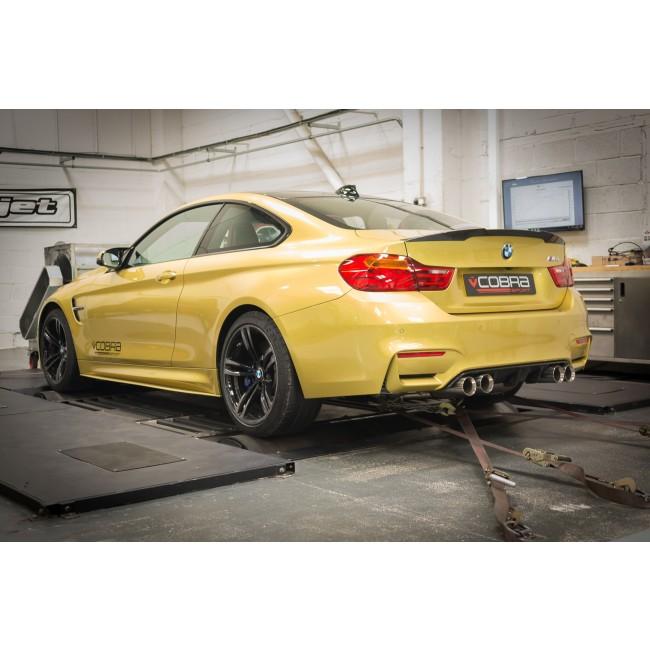 BMW M4 (F82) Coupe 3" Valved Secondary Cat Back Performance Exhaust