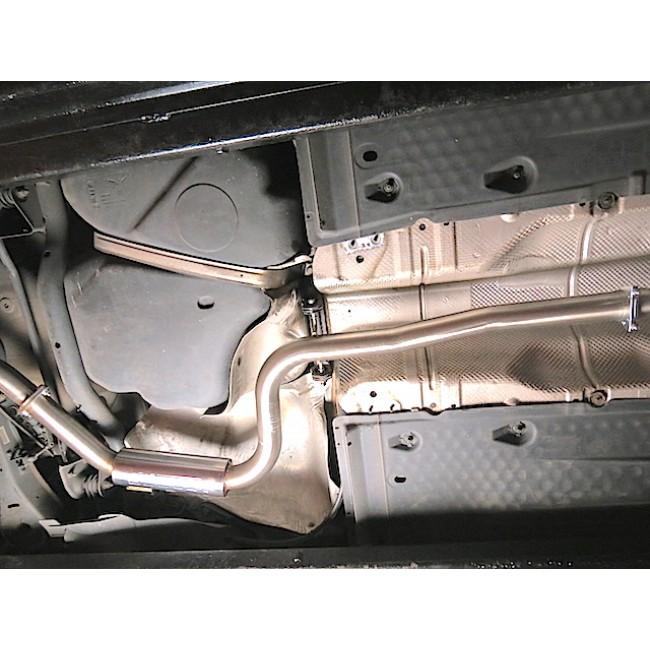 Audi A3 (8P) 2.0 TDI 2WD (2008-12) (5 Door) Single Tip Cat Back Performance Exhaust