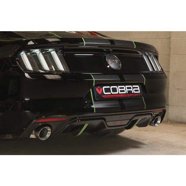 Ford Mustang 2.3 EcoBoost Fastback (2018>) 2.5" Venom Box Delete Axle Back Performance Exhaust