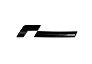 Racingline Logo Badge – Black/Silver Finish