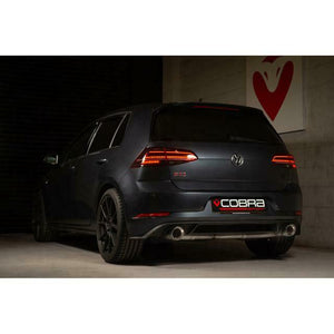 VW Golf GTI (Mk7.5) 2.0 TSI (5G) (17-20) Race Rear Axle Back (back box delete) Performance Exhaust