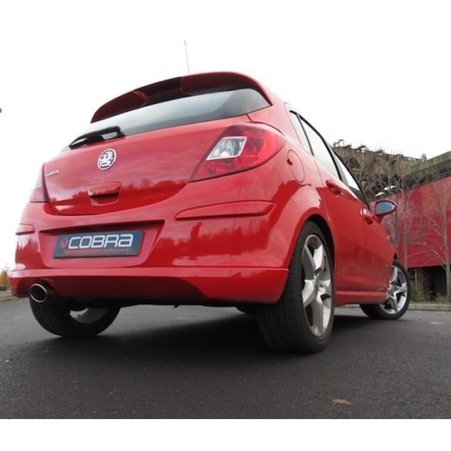 Vauxhall Corsa D 1.6 SRI (07-09) Turbo Back Performance Exhaust
